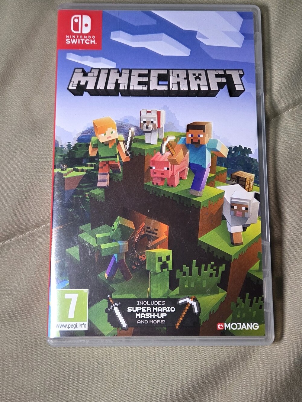 Minecraft Nintendo Switch Case Only Replacement Case